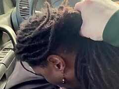 Beautiful black and white homemade video of an amateur giving blow job