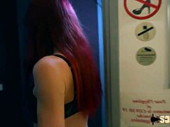 Luna is a red-haired French beauty who enjoys anal sex with two partners at once
