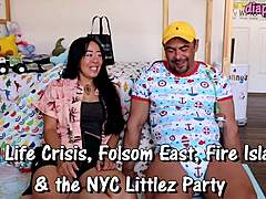 Behind the scenes of Donny’s kinky birthday party in NYC and Folsom East