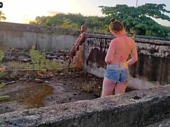 Big black cock makes me suck and fuck my ass