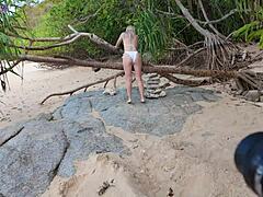 Ever caught a milf cheating on beach with photographer?
