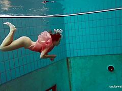 Deniska Underwater Naked Teen