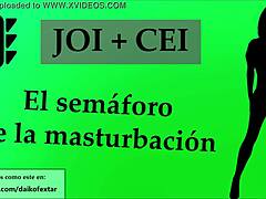 daring spanish joi game for jerking