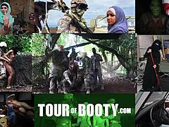 US Soldier Bangs Alluring Arab Servant On Duty