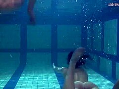 Underwater Lesbian Tits