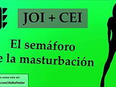 daring spanish joi game for jerking