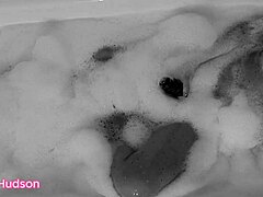 Kity Hudson's Relentless Bath Toy Orgasm
