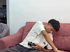 latina teen’s taboo ass fuck while husband rests