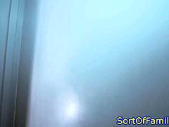 Ebony stepdaughter’s pussy drilled doggystyle hard