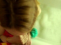 i can’t resist, a gorgeous milf sucked me off in the bathroom