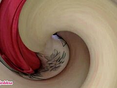 Curious Goddess - Blonde’s Foot Fetish and Hairy Pussy Fuck