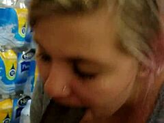 Blowjob At Work With Massive Black Shaft