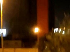What’s behind her public train station fuck?