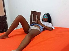 Mexican Student’s Homemade Porn with Natural Tits Exposed