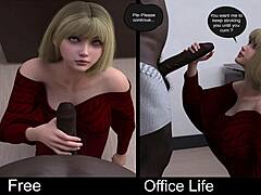 Office Life Erotic Game At Work