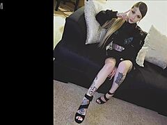 Lady XO’s daring jerk-off game challenge