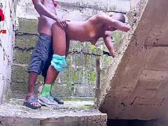 I fucked my sexy neighbor’s boyfriend in abandoned building