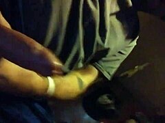 daring close-up of explosive squirt action