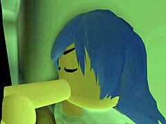 Roblox girl screwed hard by sneaky intruder
