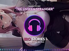 Ero stories whisper seductive healing with unseen stranger in anime