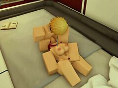 Denji and Makima in Wild Roblox Action