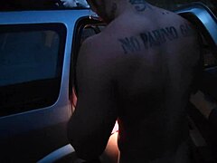 Ate Sofie's Ass In Car, Came Inside Anal Creampie