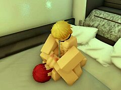 Denji and Makima in Wild Roblox Action
