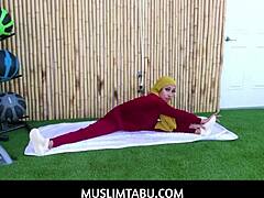 Kira Perez Cheats With Trainer In Hijab On