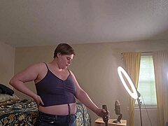 What's behind Clara Crisp's giantess fetish filming?