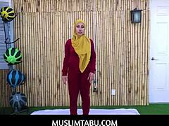 Kira Perez Cheats With Trainer In Hijab On