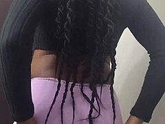 hinting at how massive her booty gets