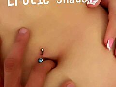 hey, wanna watch me slip a good finger into this beautiful navel close-up?