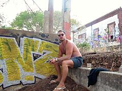 Smoking Cigar While Fucking Outdoors