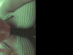 Dildo titjob compilation with curvy brunette action