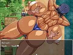 my tanned natsuki hentai massage on beach