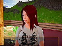 What Happens in My New Family 477 with Redhead Teen's Erotic Homemade Game?