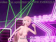 Megurine Luka Night Fever Project Diva Nude Mod Full Nude