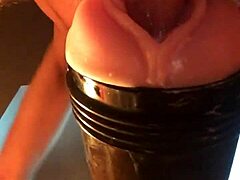 yo, check me banging this fleshlight in homemade vid
