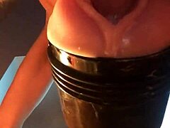 yo, check me banging this fleshlight in homemade vid