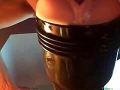 yo, check me banging this fleshlight in homemade vid