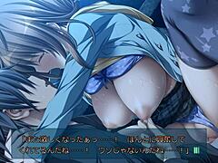 Setsuna 01 Shows Off Her Big Tits in This Hentai Scene.