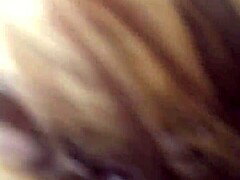 young cock swallows cumshot after public fucking with mature blonde milf and tampon