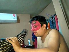 Fishnet Foot Fetish With Big Ass Milf