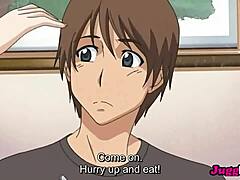 Tsutomu干了他哥的性感老婆Mai,无码Hentai