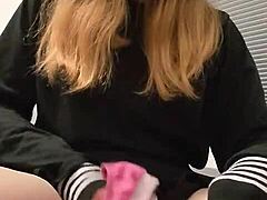 Hey, check this transgirl banging a fleshlight full vid!