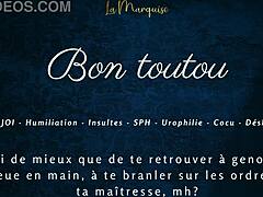 Bon Toutou - French Femdom Audio with Jerk Instructions