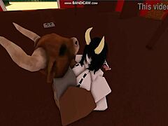 Wow, Cow Girl Riding and Getting Fucked by Bull!