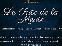 French furry audio tale unfolds in a wild pack ritual. A unique erotic story awaits.