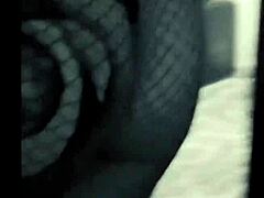Small feet under tickling control in a submissive fetish play