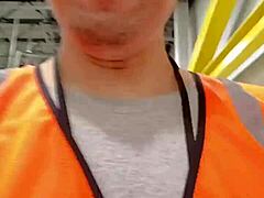 Amateur Asian Walking Outdoors During Work